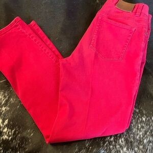 Lauren‎ Jeans Company Ralph Lauren Red Jeans Size 8 29 X 10 X 29.5
